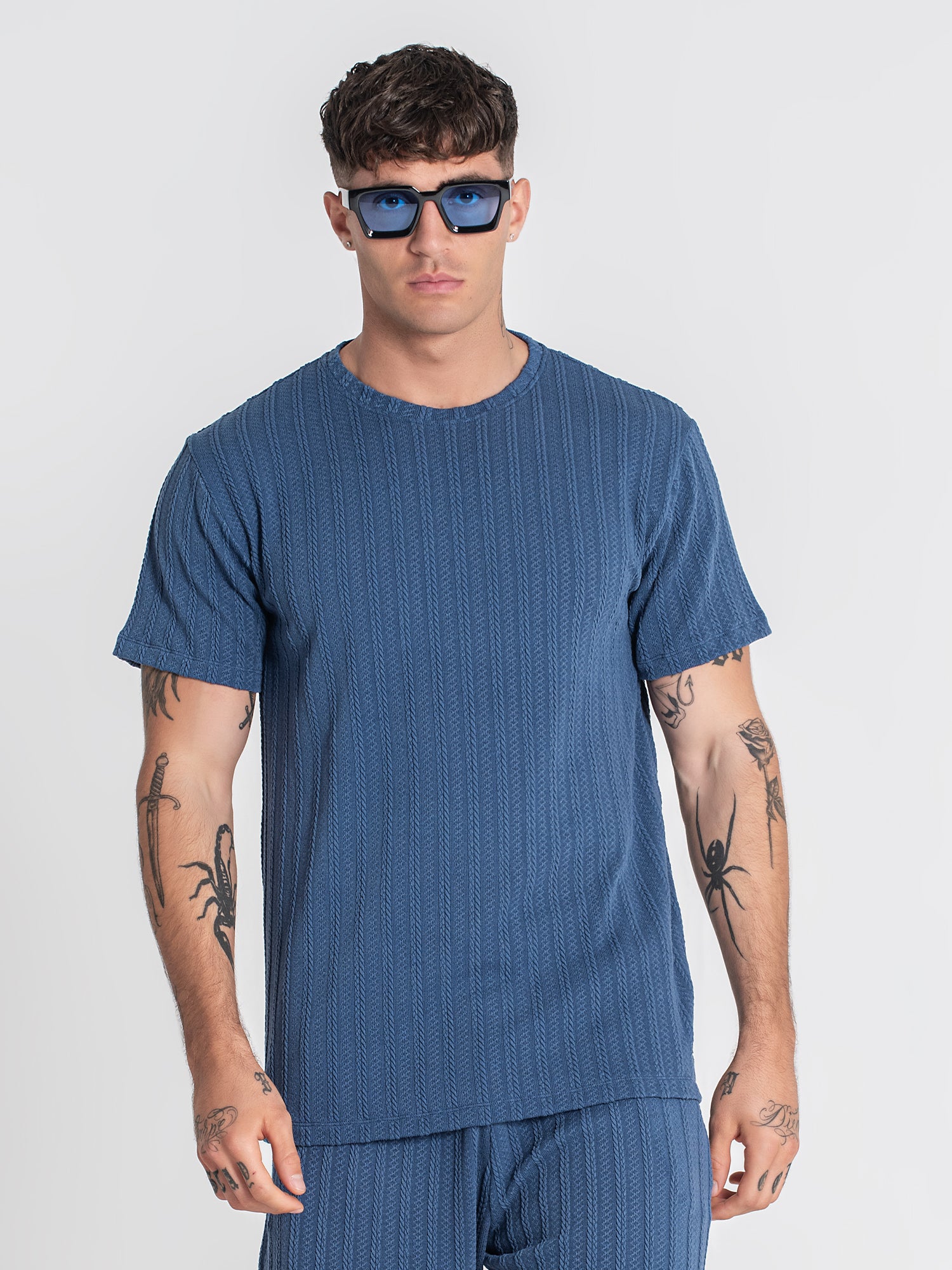 Blue Twist Tee