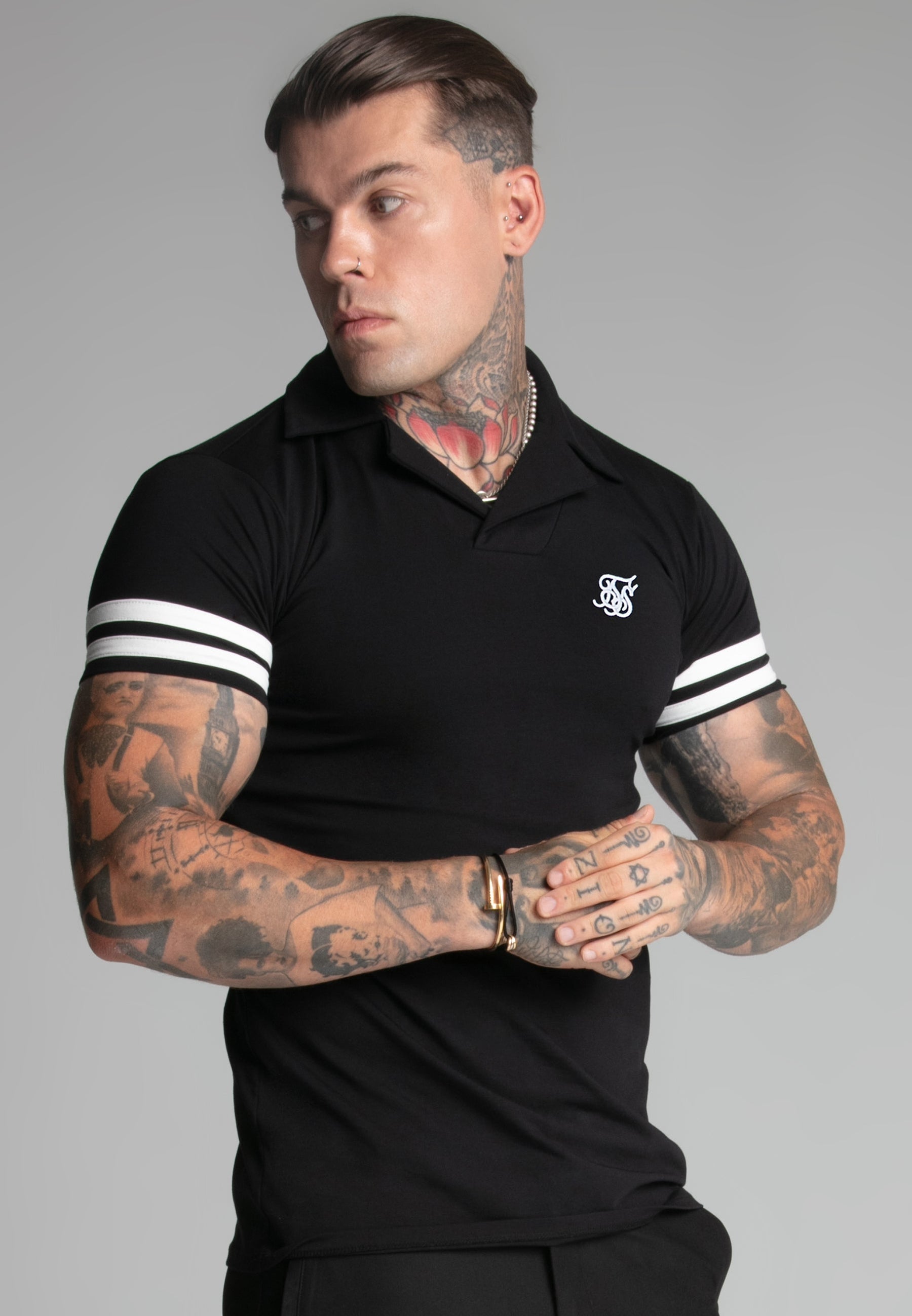 polos / Black Tournament Revere Polo