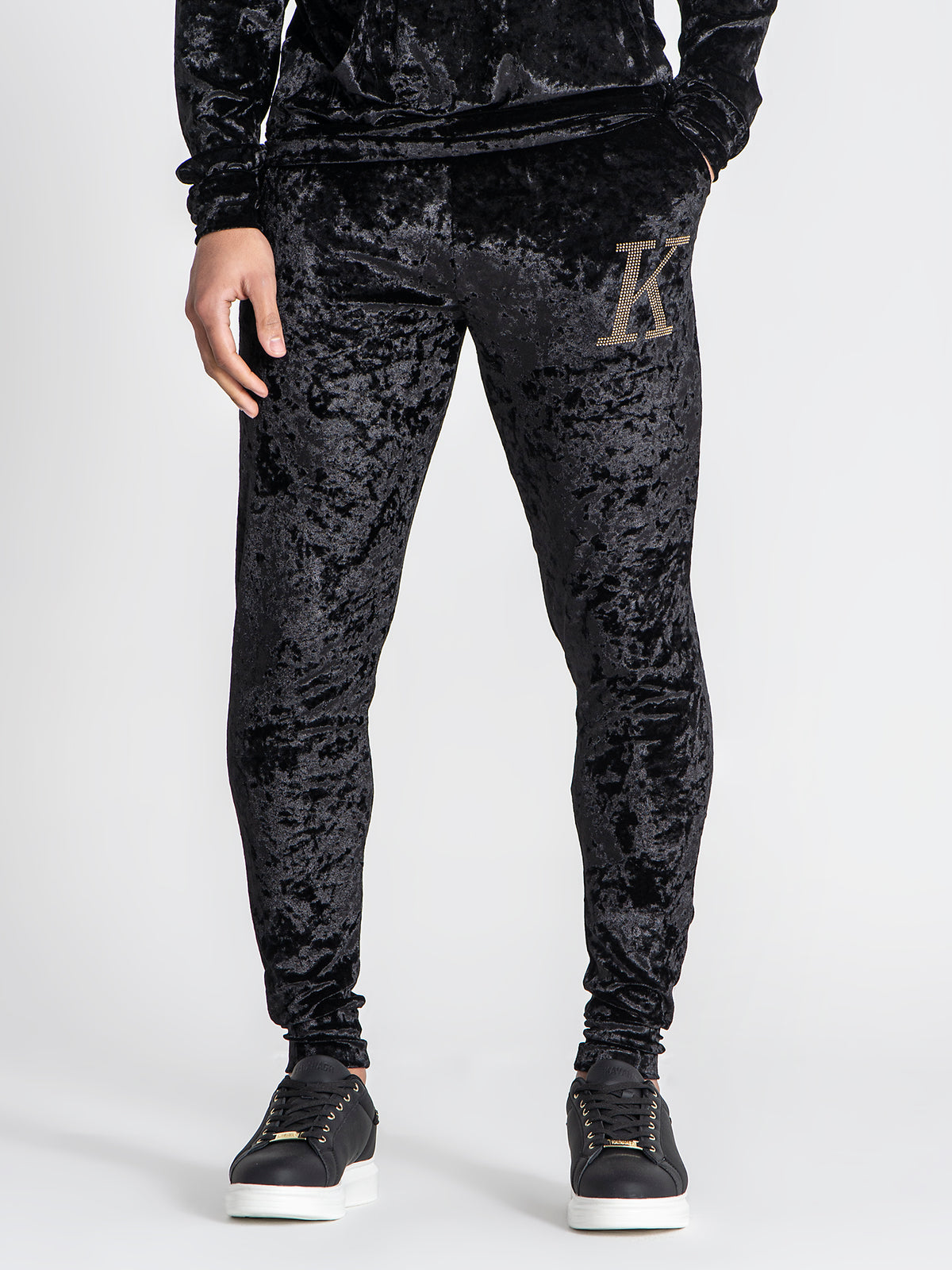 joggers / Black K Velvet Joggers