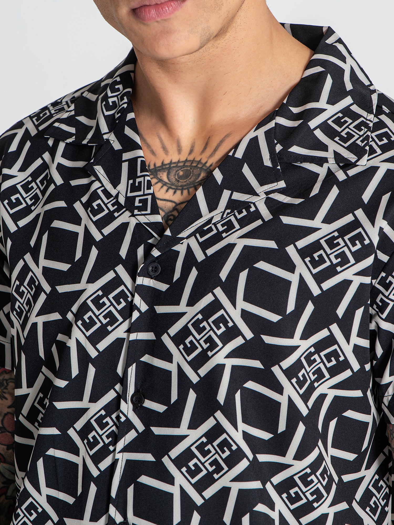 shirts / Black Gatsby Gold Shirt