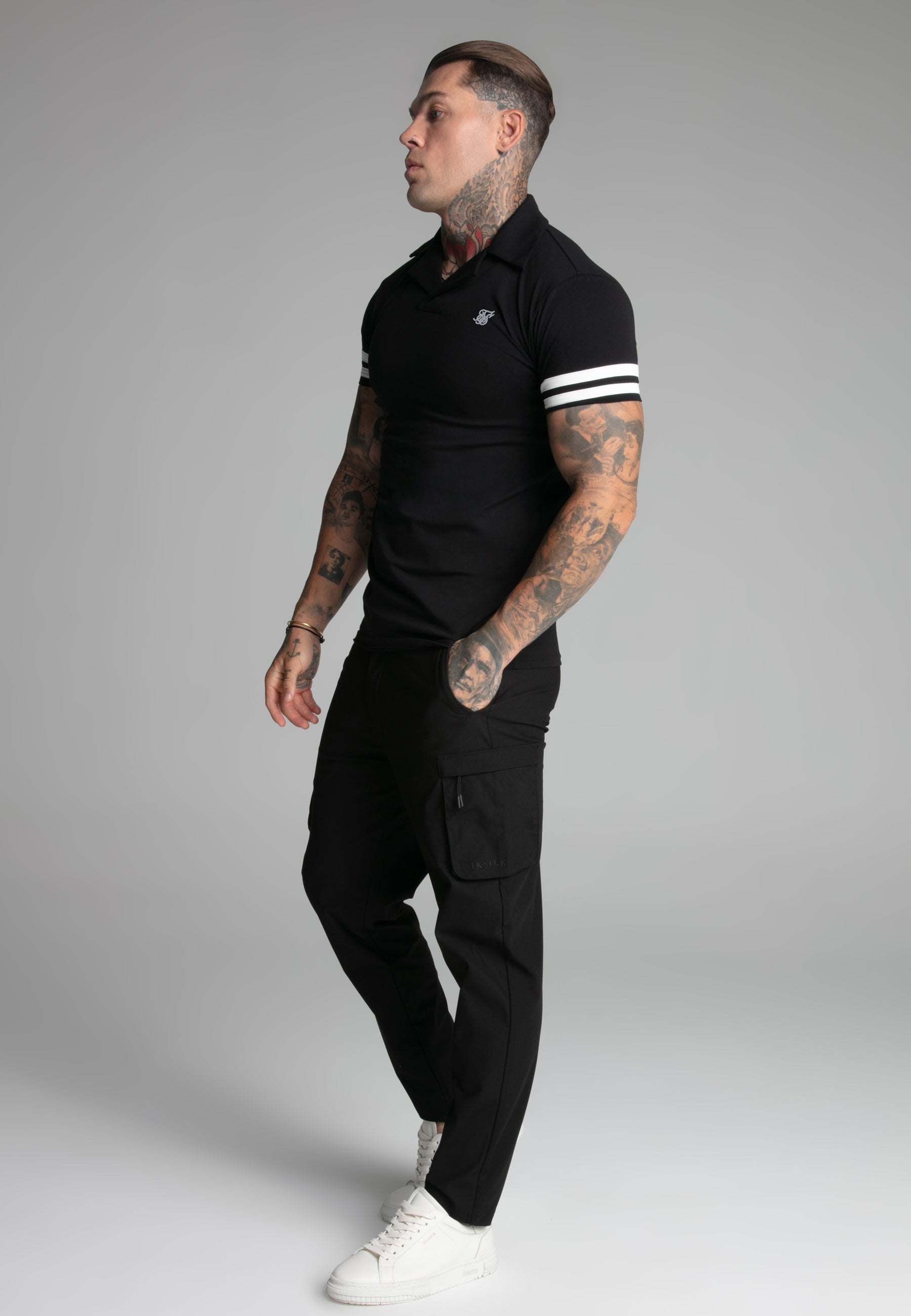 polos / Black Tournament Revere Polo