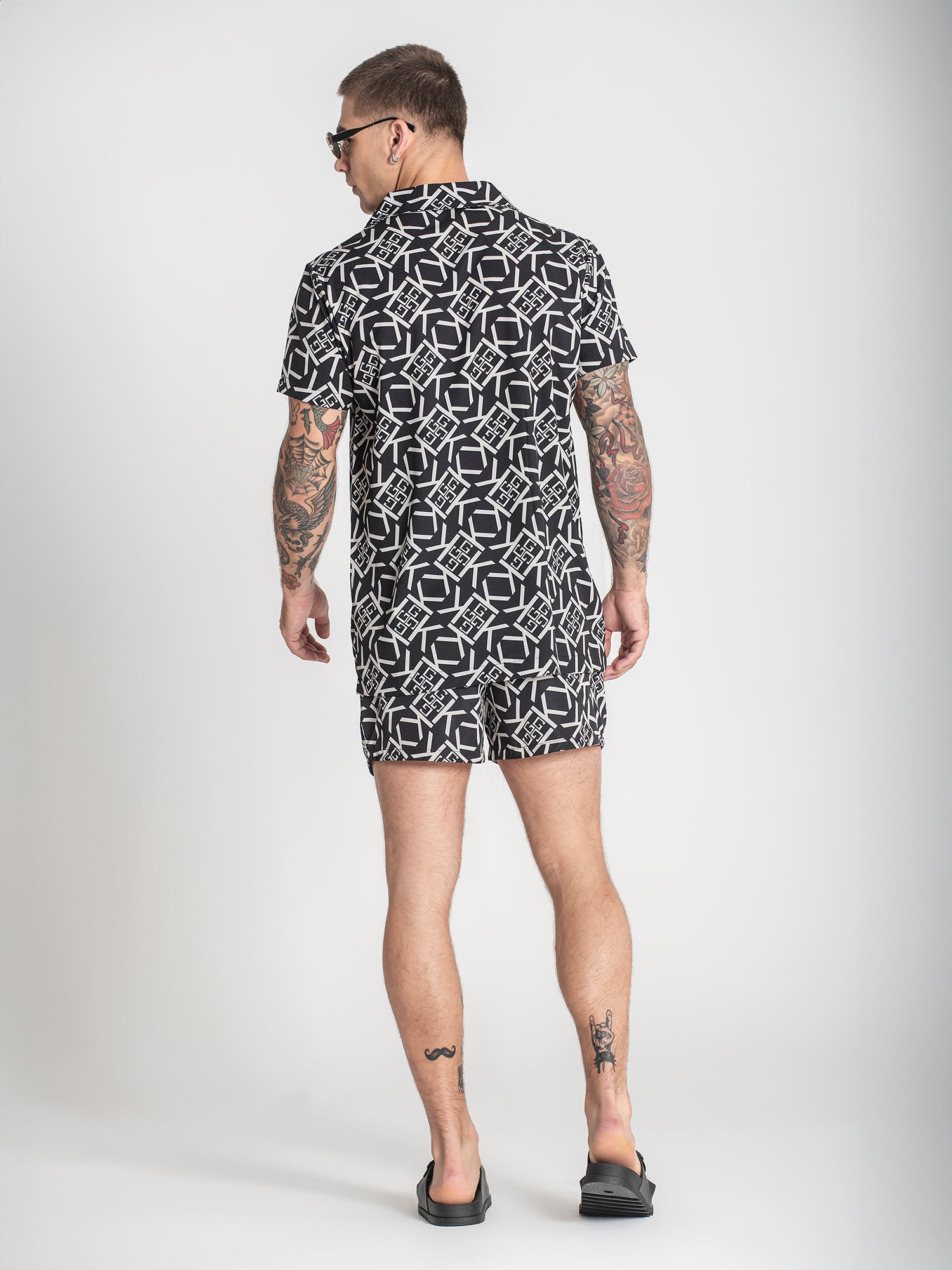 shirts / Black Gatsby Gold Shirt