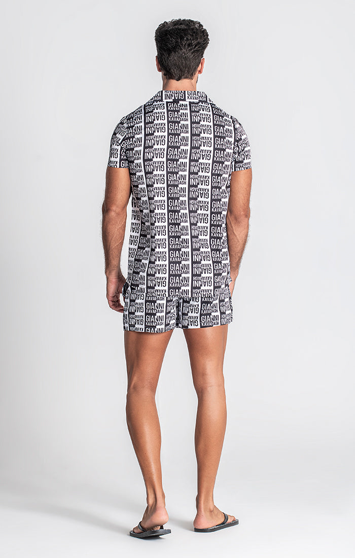 Black Multiply Hawaiian Shirt