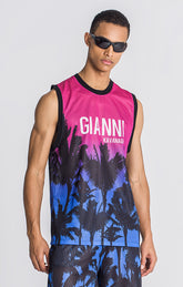 Multicolor Palms Tanktop