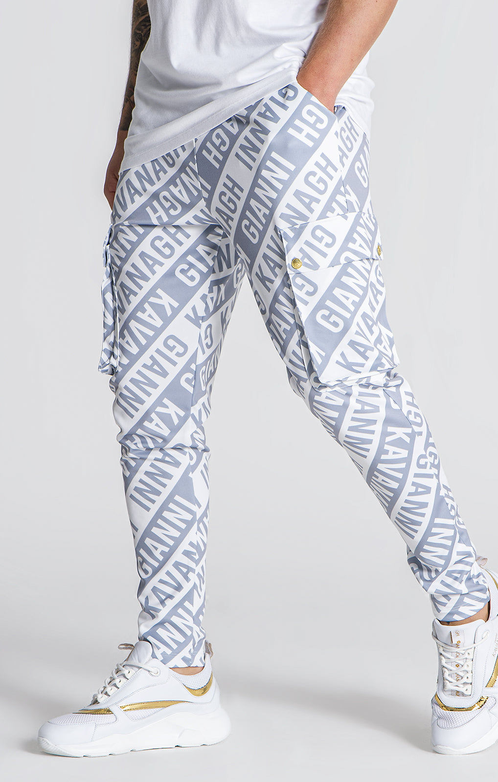 Pantalones de Chándal Unstoppable Blancos