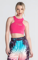 Pink Gianni Crop Top