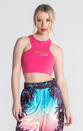 Pink Gianni Crop Top