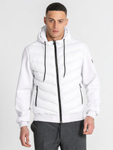 jackets / White Aero Hoodie Jacket
