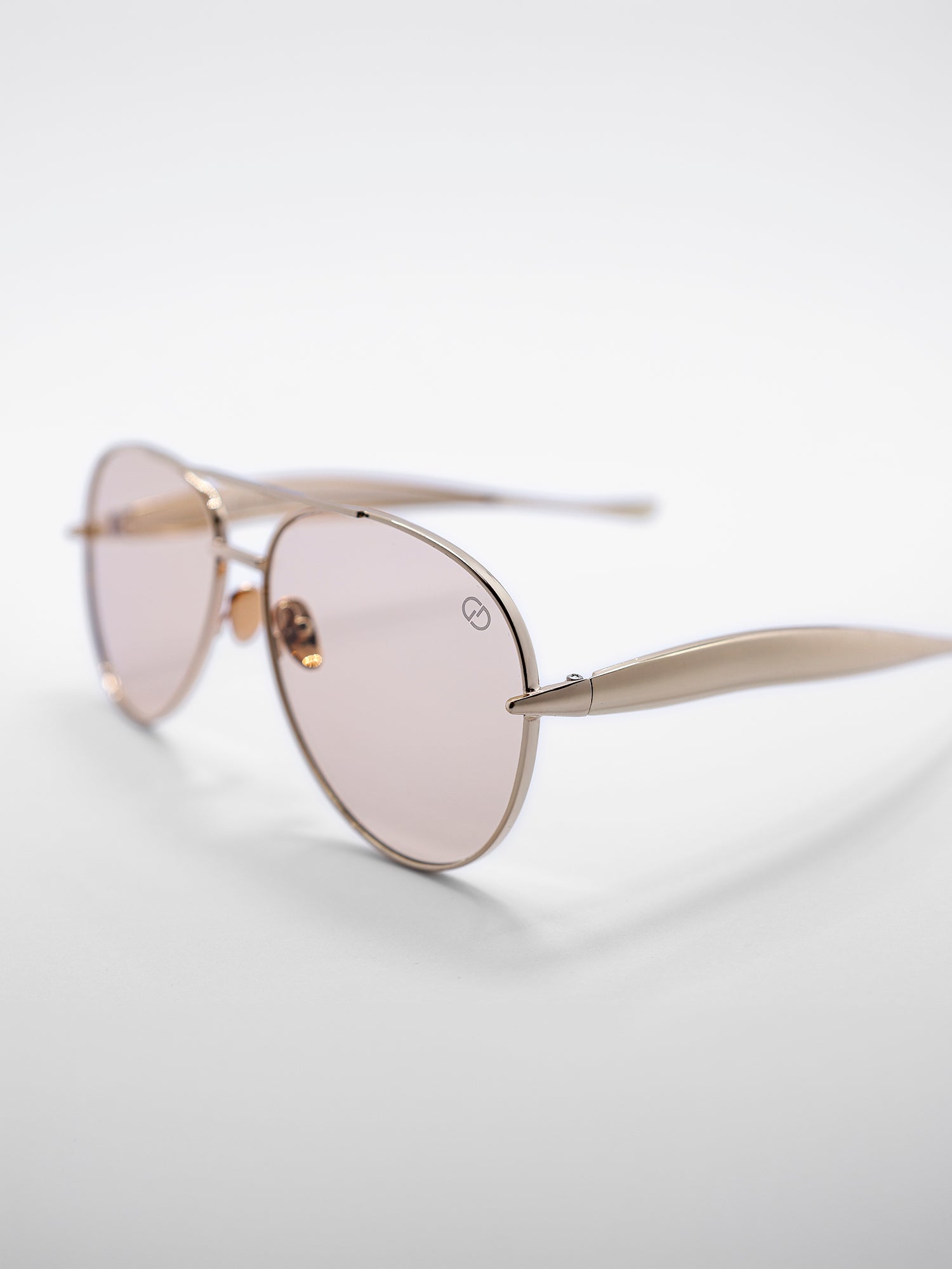 Beige Elura Sunglasses