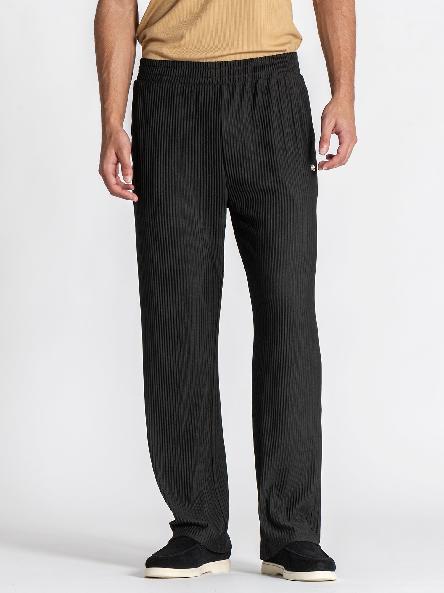 Black GG Cuban Pants