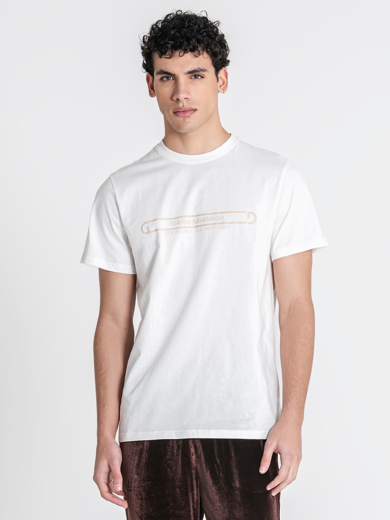 White 5th Avenue Tee