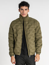 jackets / Green Code Puffer Jacket