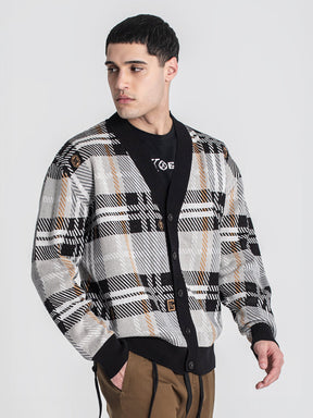 jackets / Grey British 2.0 Knit Cardigan