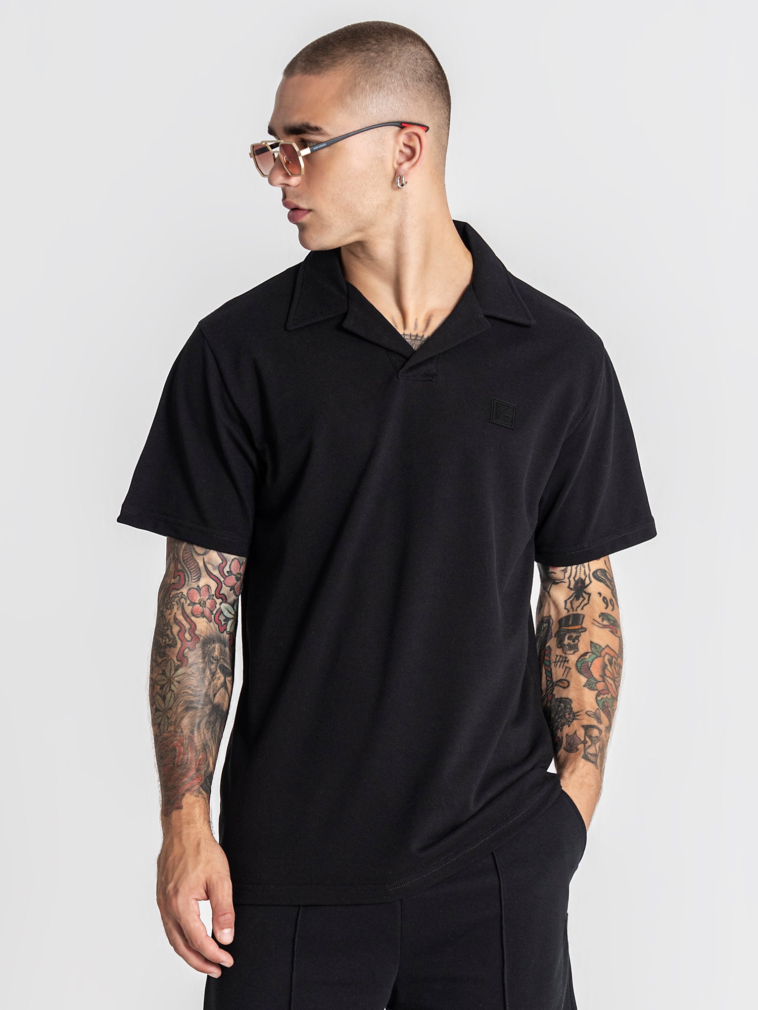 Black GK Piquet Polo