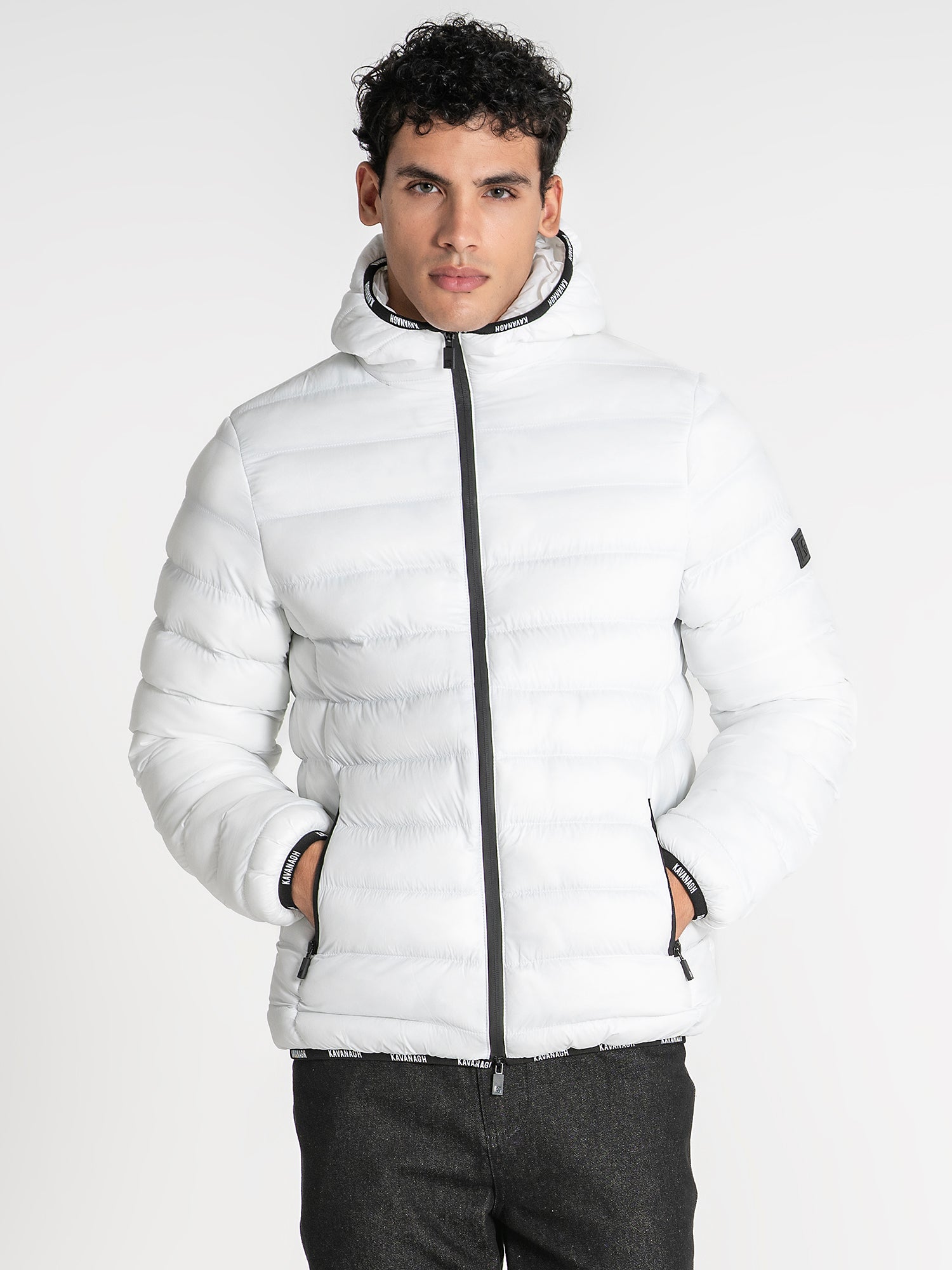 jackets / White Loop 2.0 Hoodie Jacket