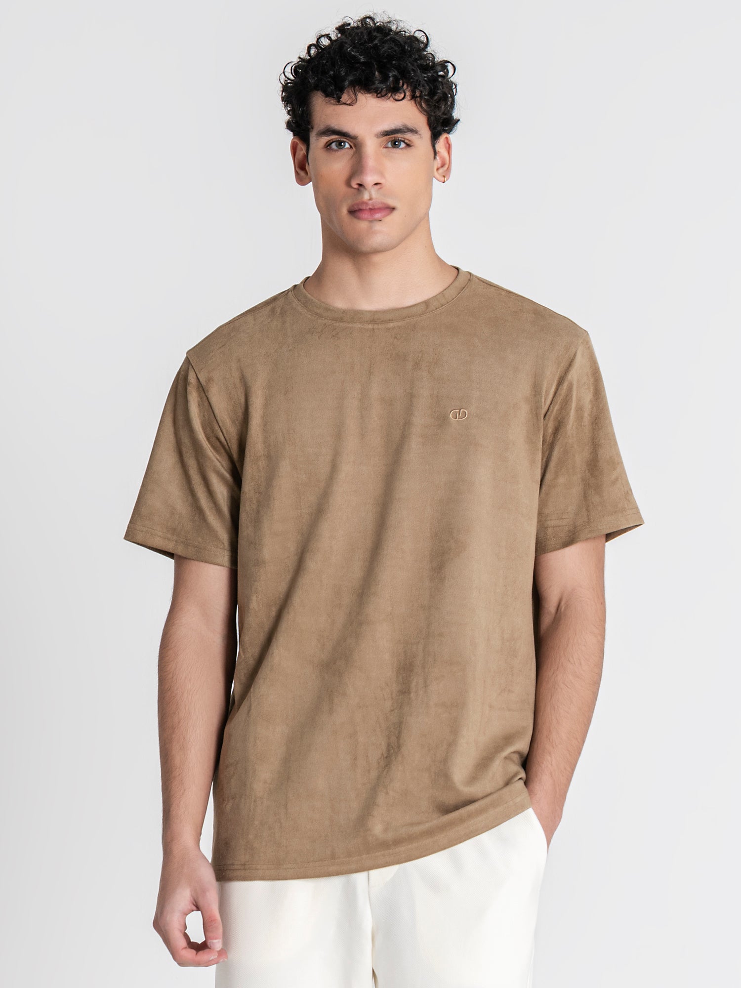 Taupe Touch Tee