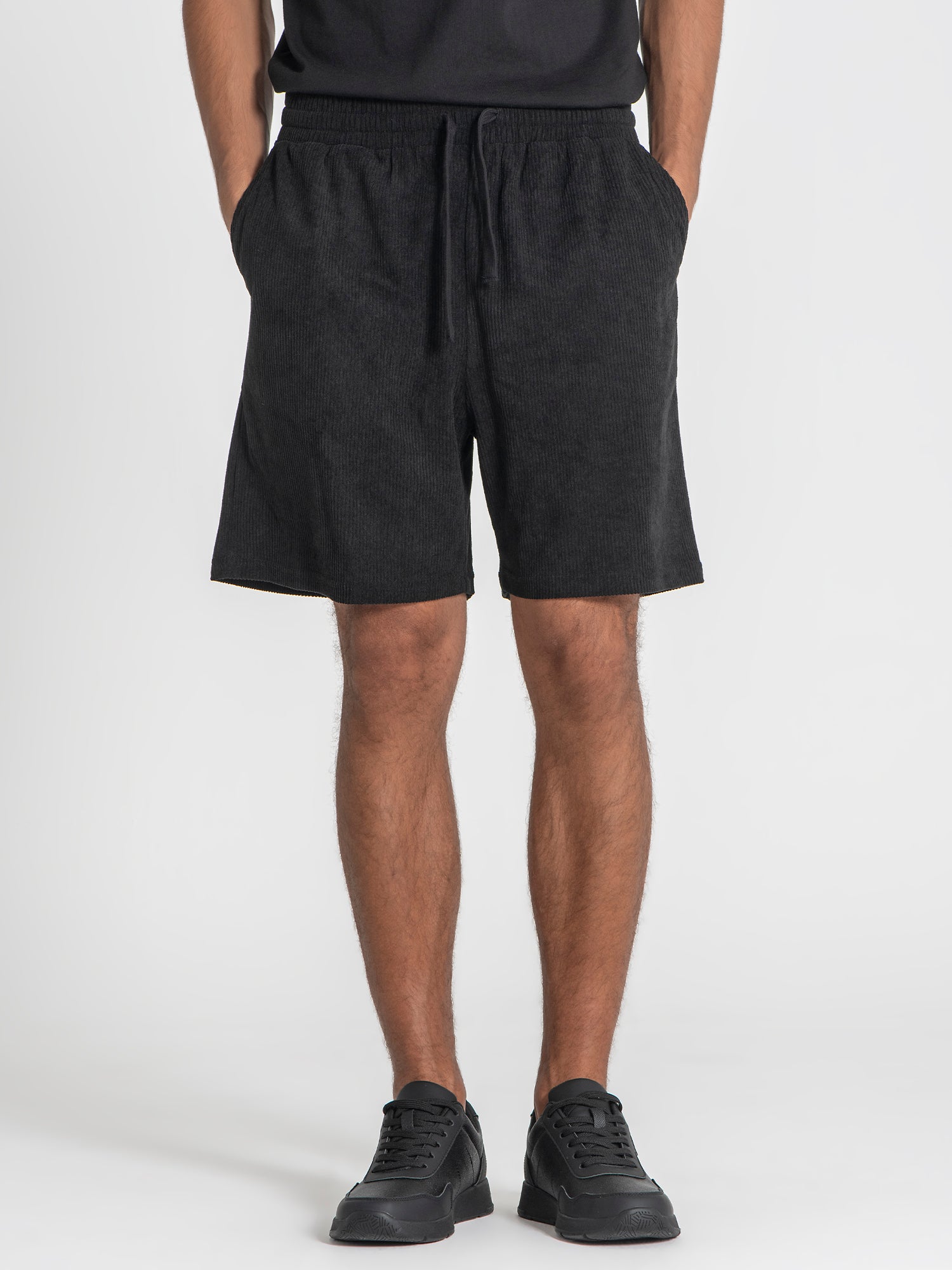 Black Crease Shorts