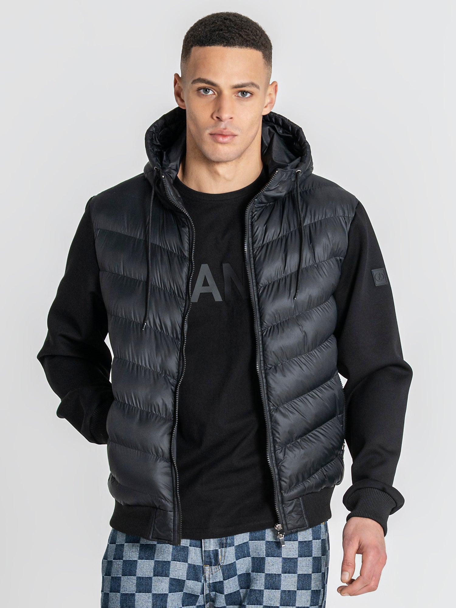 Black Aero Hoodie Jacket