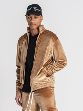 zip jackets / Beige Urban Luxe Jacket