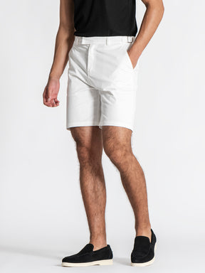 shorts / White Lock Chino Shorts