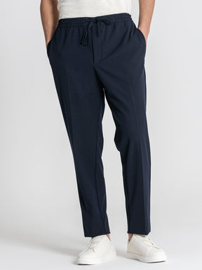 pants / Navy Blue Smart Pants