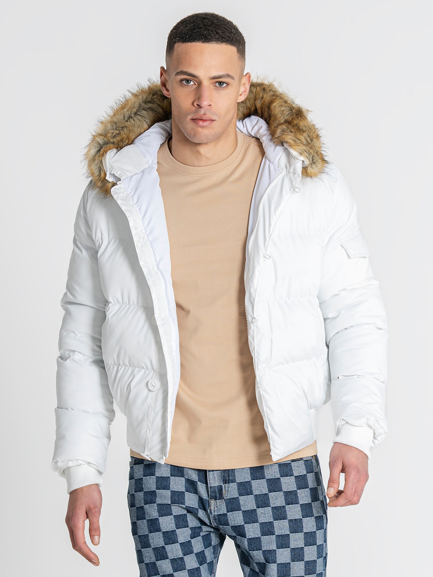 puffers / White Smart Puffer Jacket