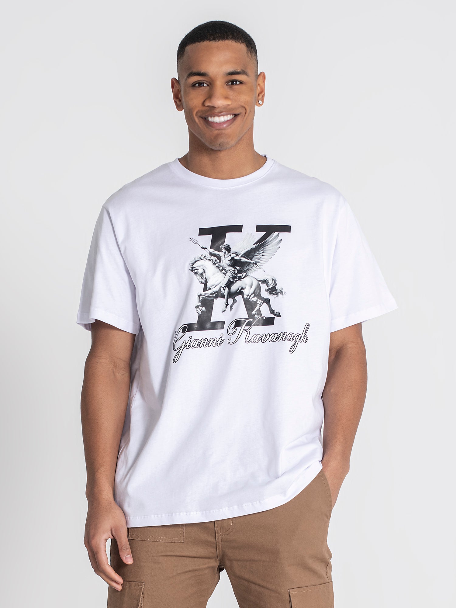 White Knight Oversized Tee