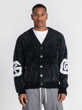 jackets / Black Structure Knit Cardigan