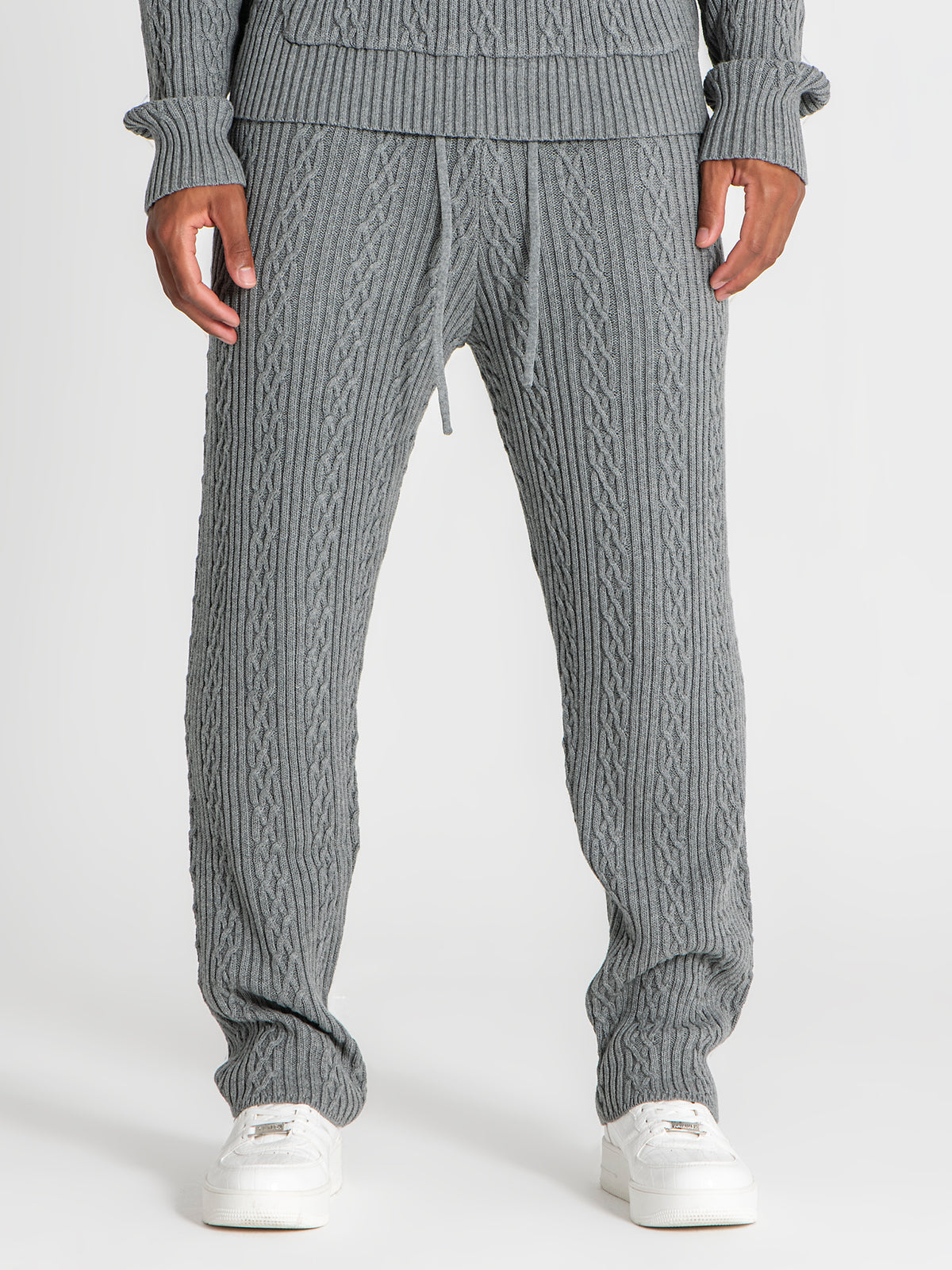 joggers / Grey Core Knit Joggers