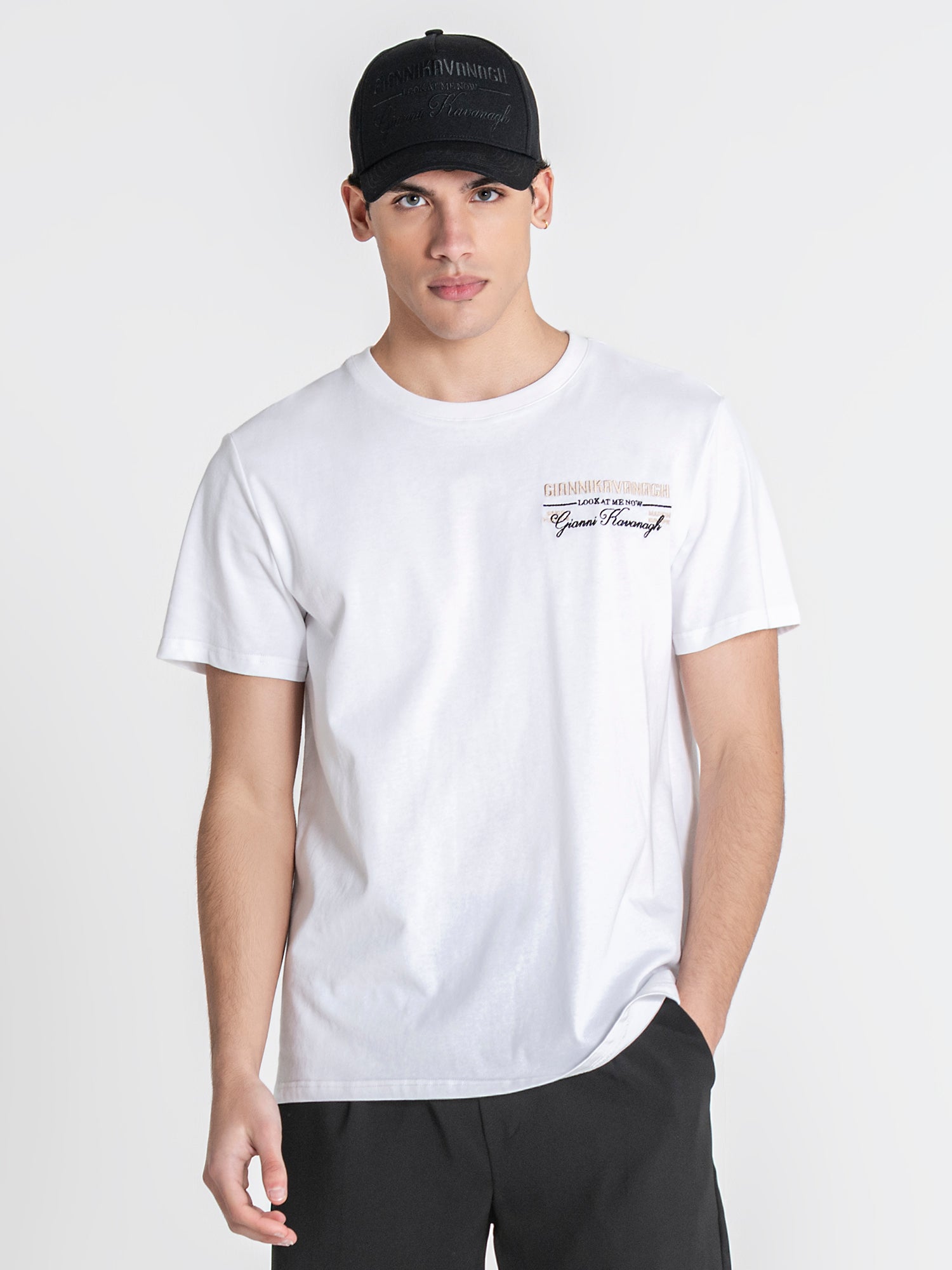 White Look at me Tee
