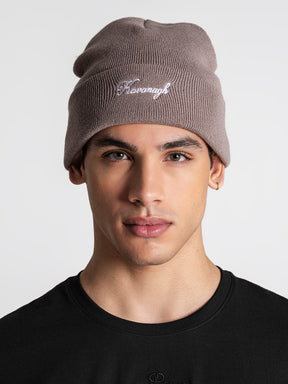 beanies / Taupe Signature Beanie