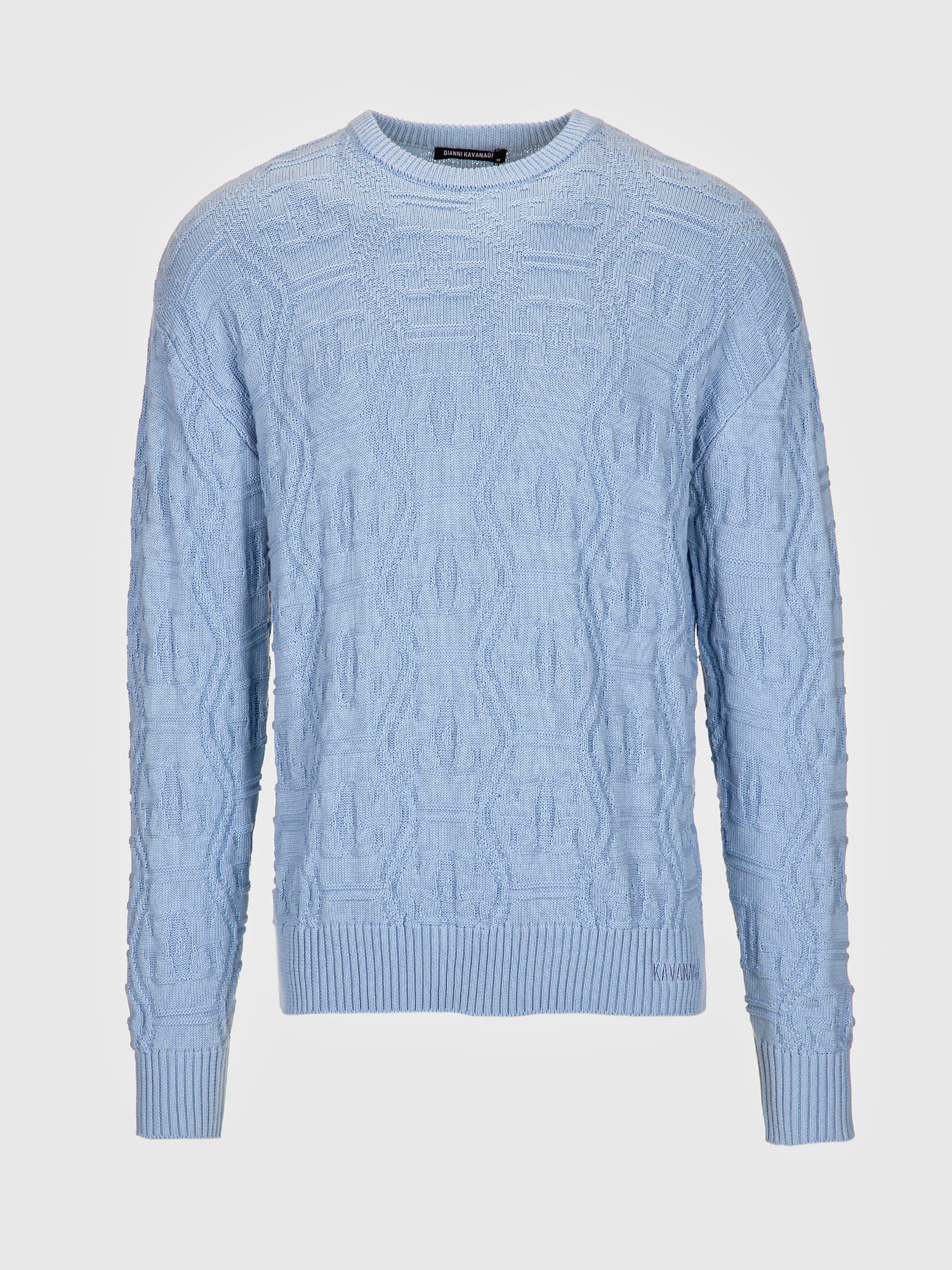 sweats / Light Blue GG Knit Sweater