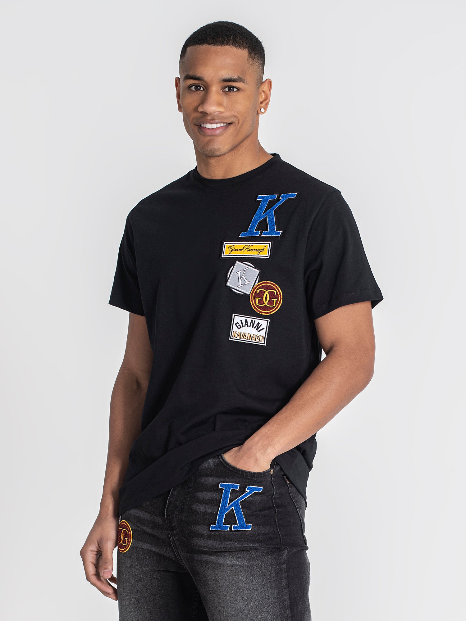 Black Collage Tee
