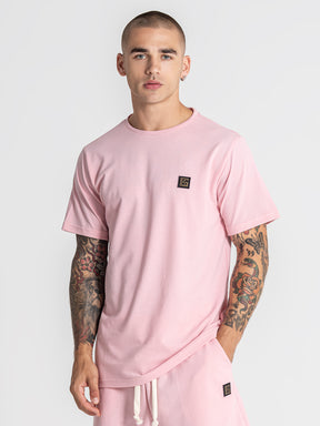 t-shirts / Light Pink Texture Tee