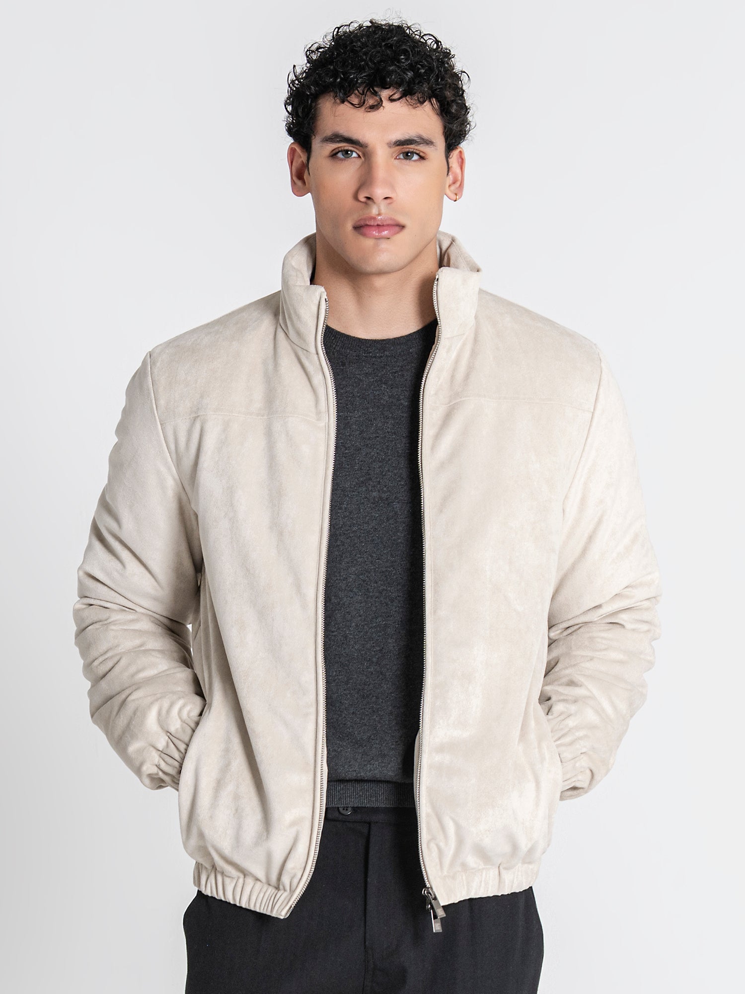 jackets / Beige Essential Jacket