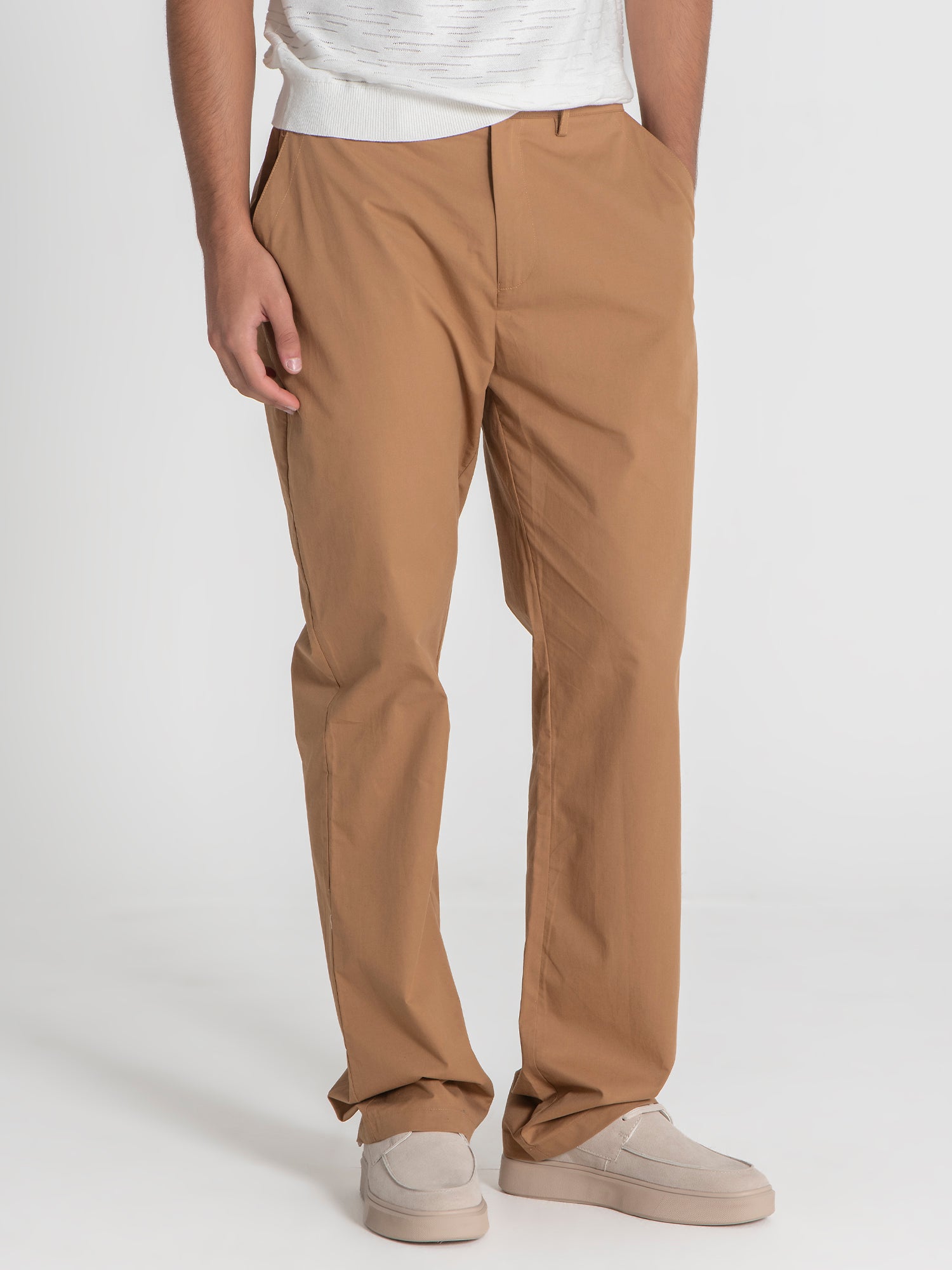 Camel Relaxed Pants