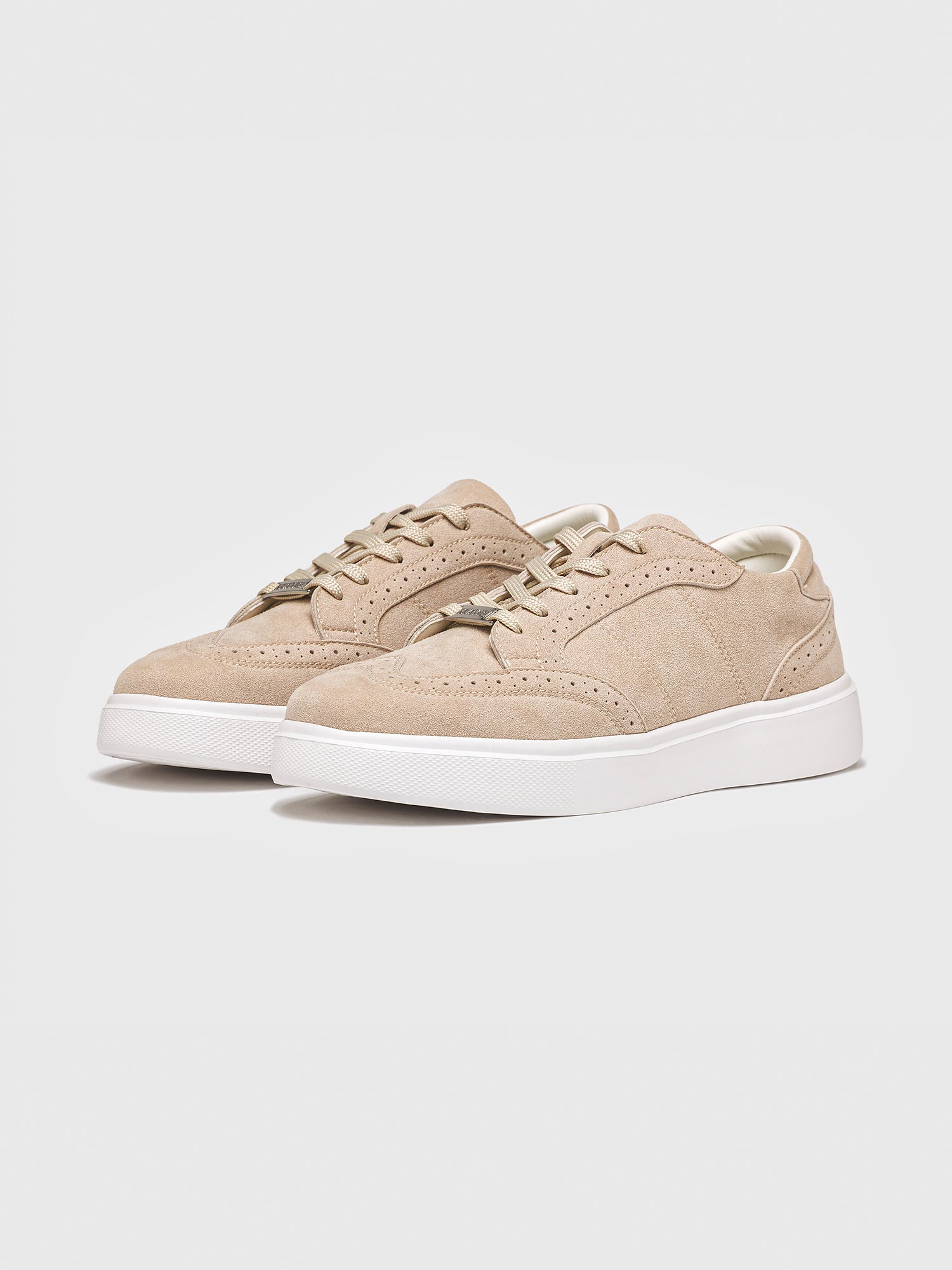 sneakers / Beige Dots Sneakers