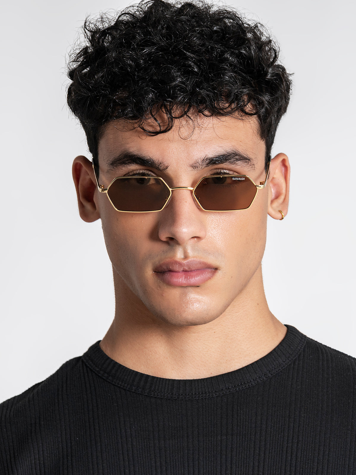 sunglasses / Orange Geometric Sunglasses