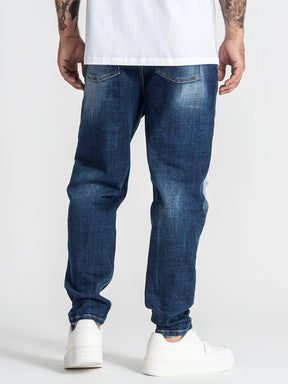 jeans / Dark Blue Rock Carrot Jeans