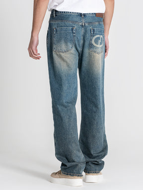 jeans / Dark Blue Vintage Jeans