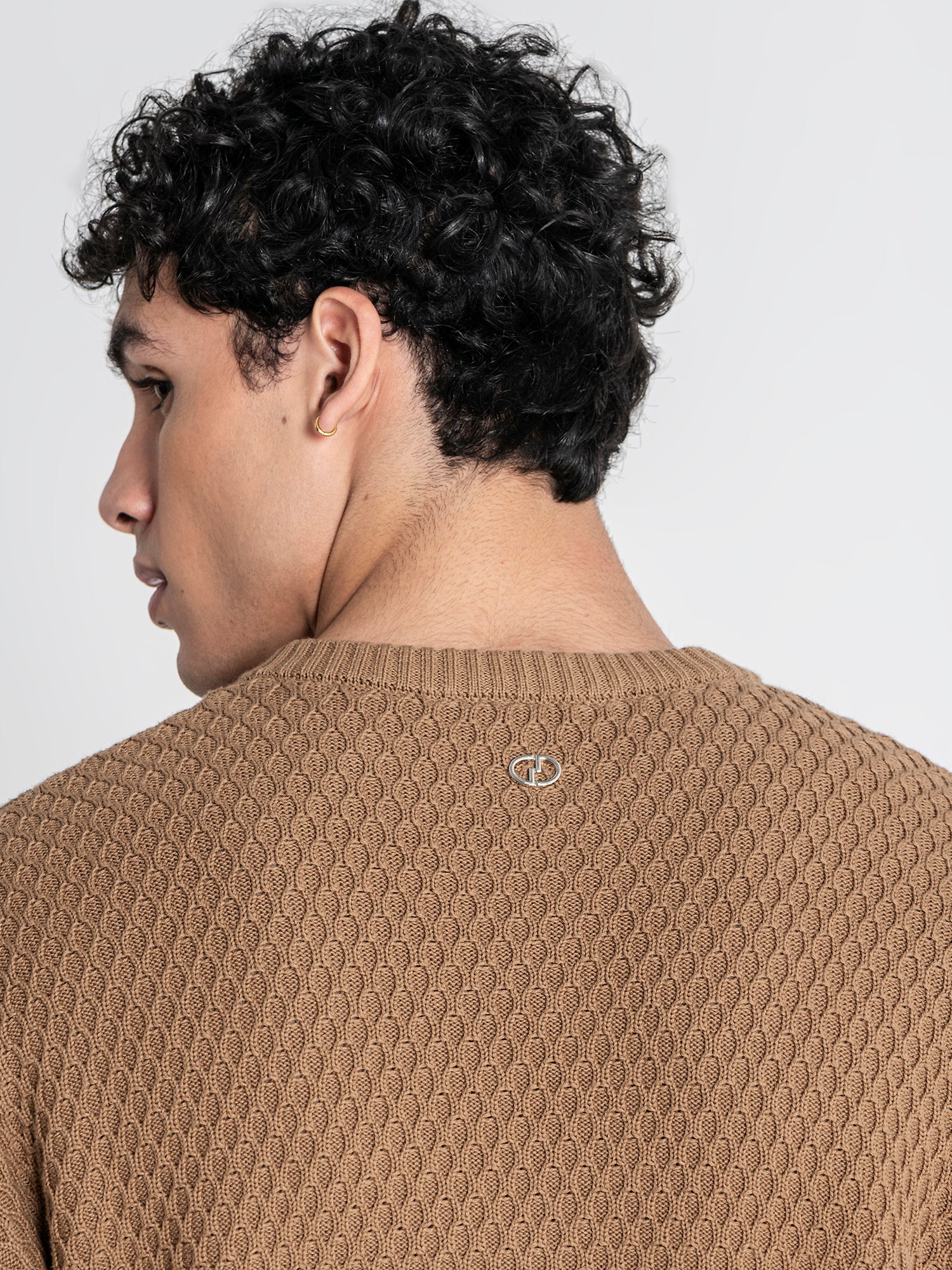 sweats / Taupe Hexa Knit Sweater