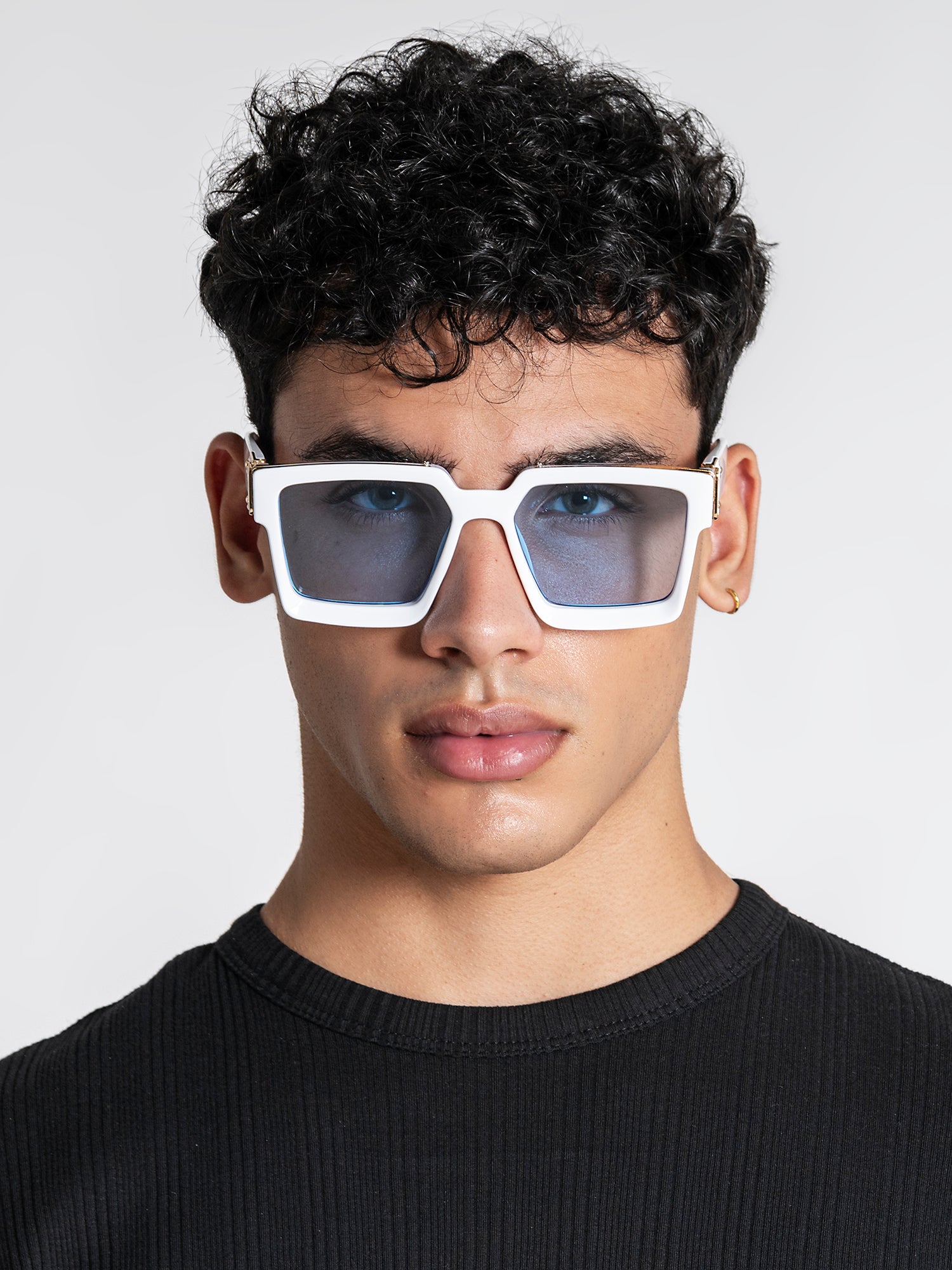 White Square Sunglasses