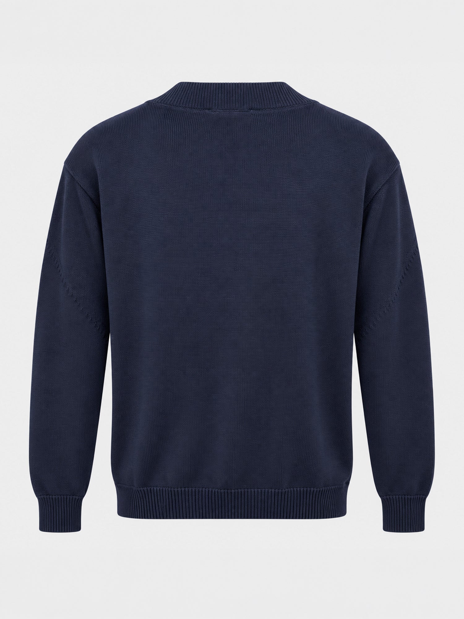 jackets / Blue Essential Knit Cardigan