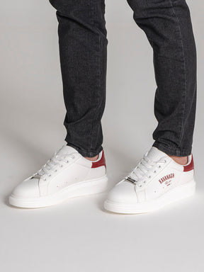 sneakers / Red Statement Sneakers