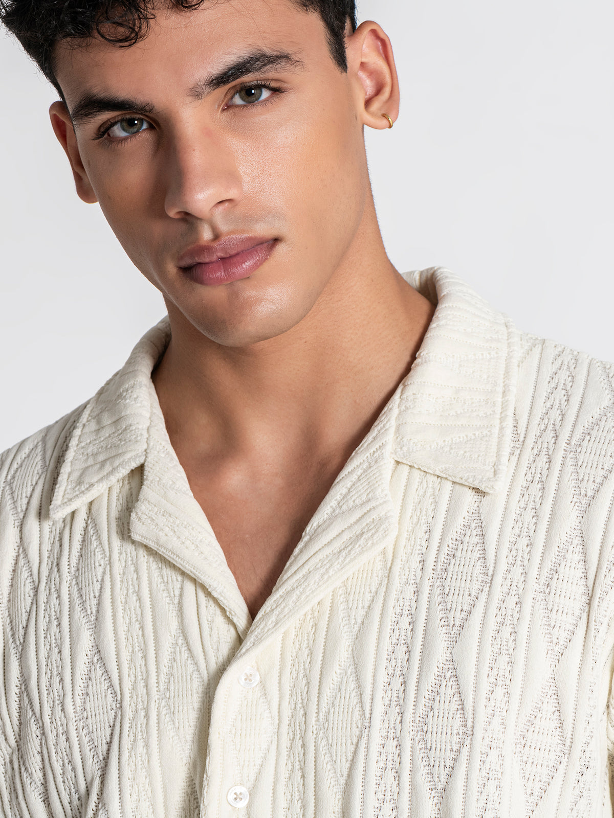 shirts / Sand Diamond Shirt