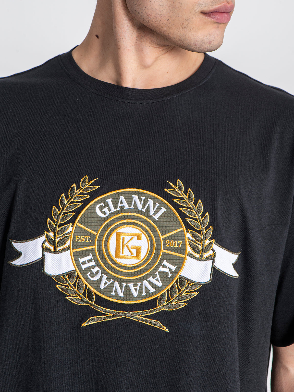 t-shirts / Black Prestige Oversized Tee