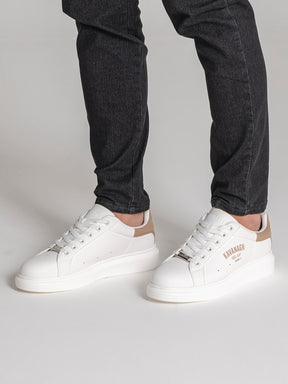 sneakers / Taupe Statement Sneakers