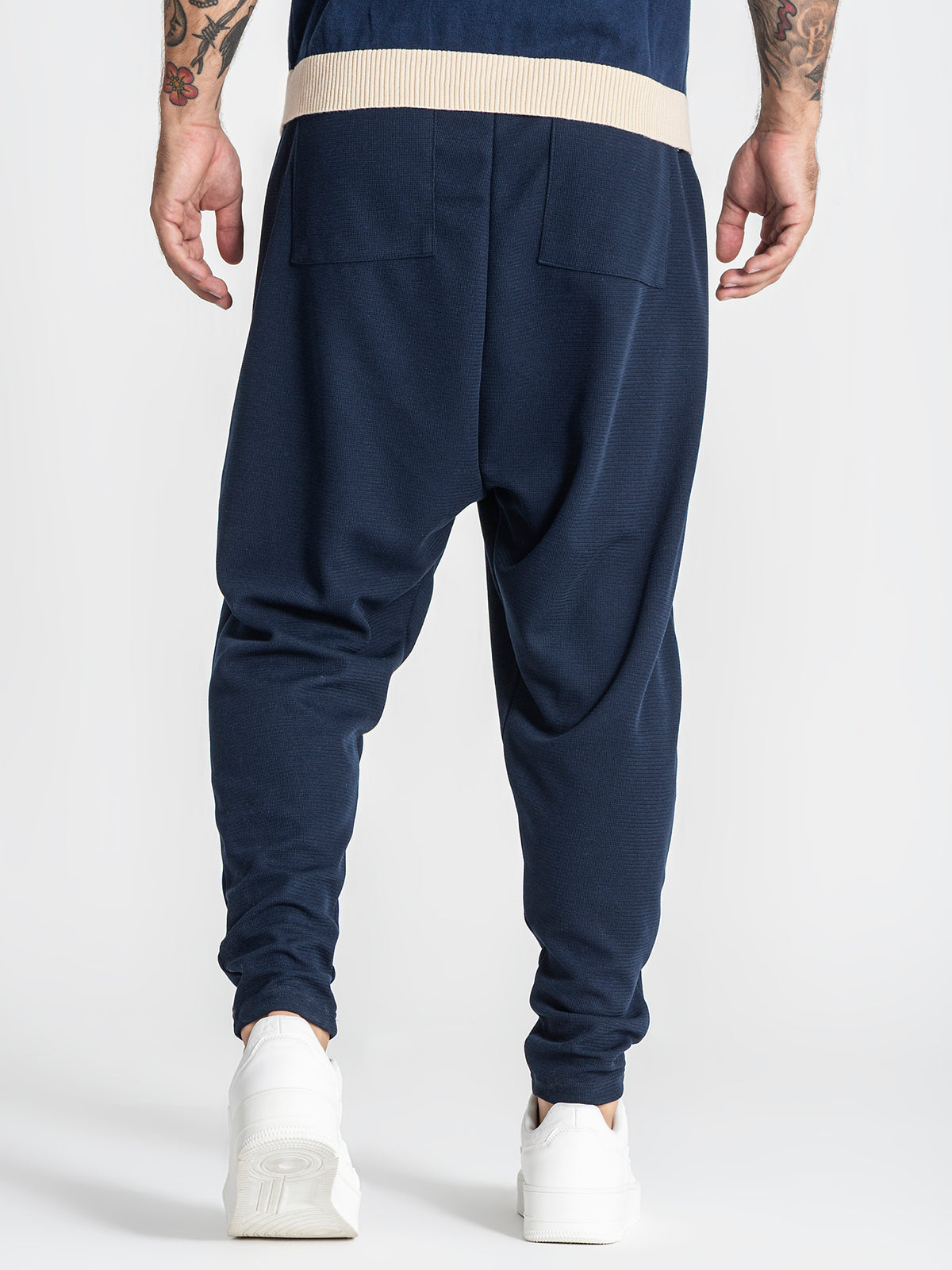 pants / Blue Texture Pants