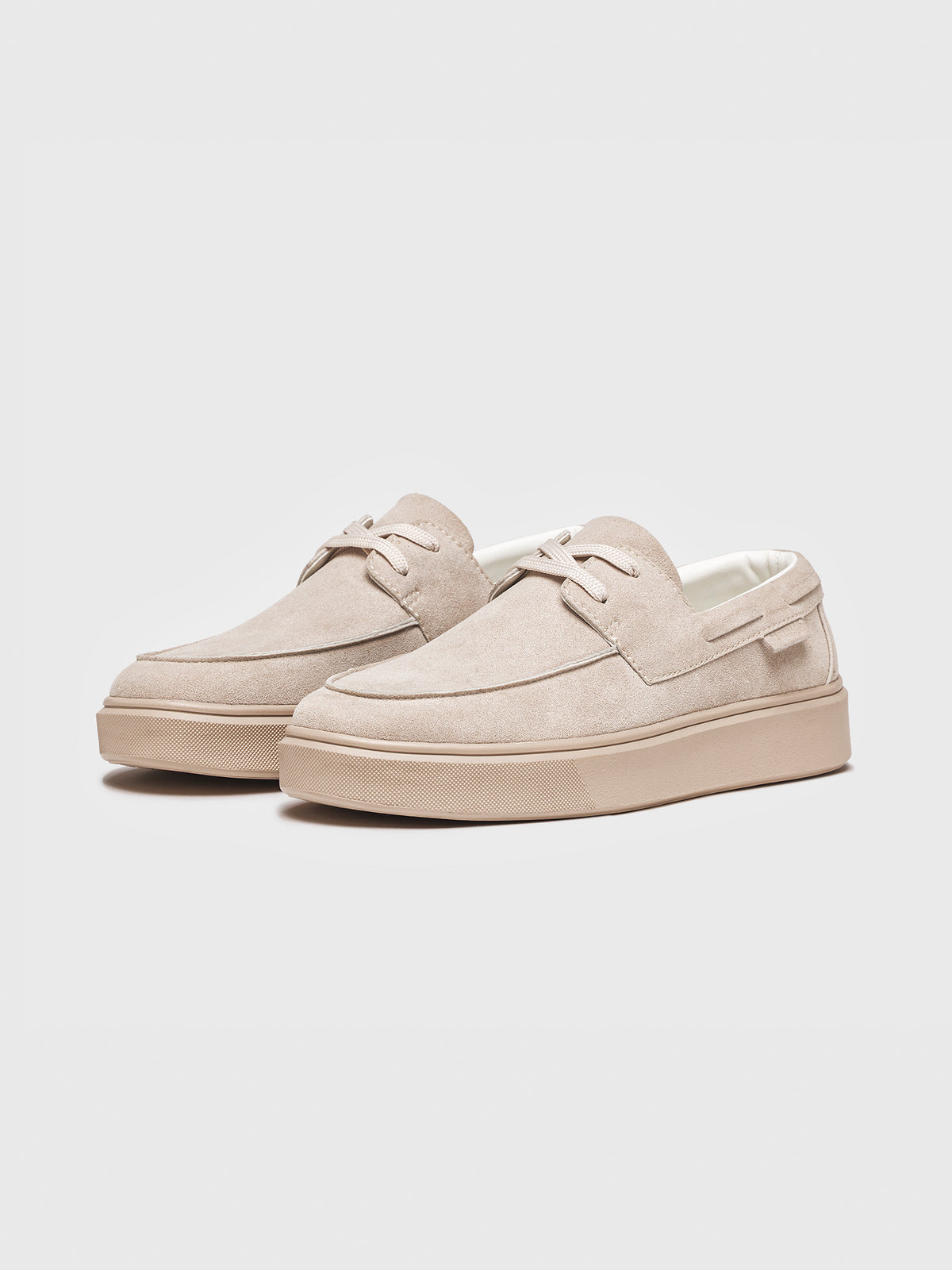 shoes / Beige Oxford Loafers