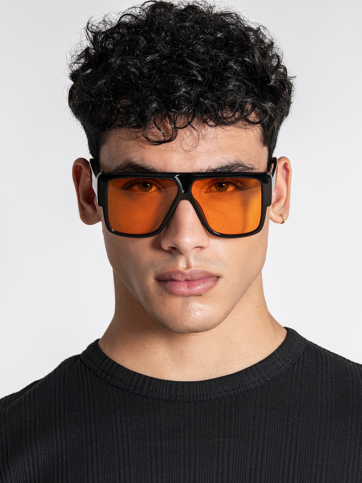 Orange Mask Sunglasses